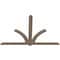 Ekena Millwork Redmond Smooth Timber Gable Bracket, Douglas Fir, 96"W x 64"H x 1 1/2"D x 5 1/2"F, 16/12 Pitch GBW096X64X0206RED00SDF - alternate 5